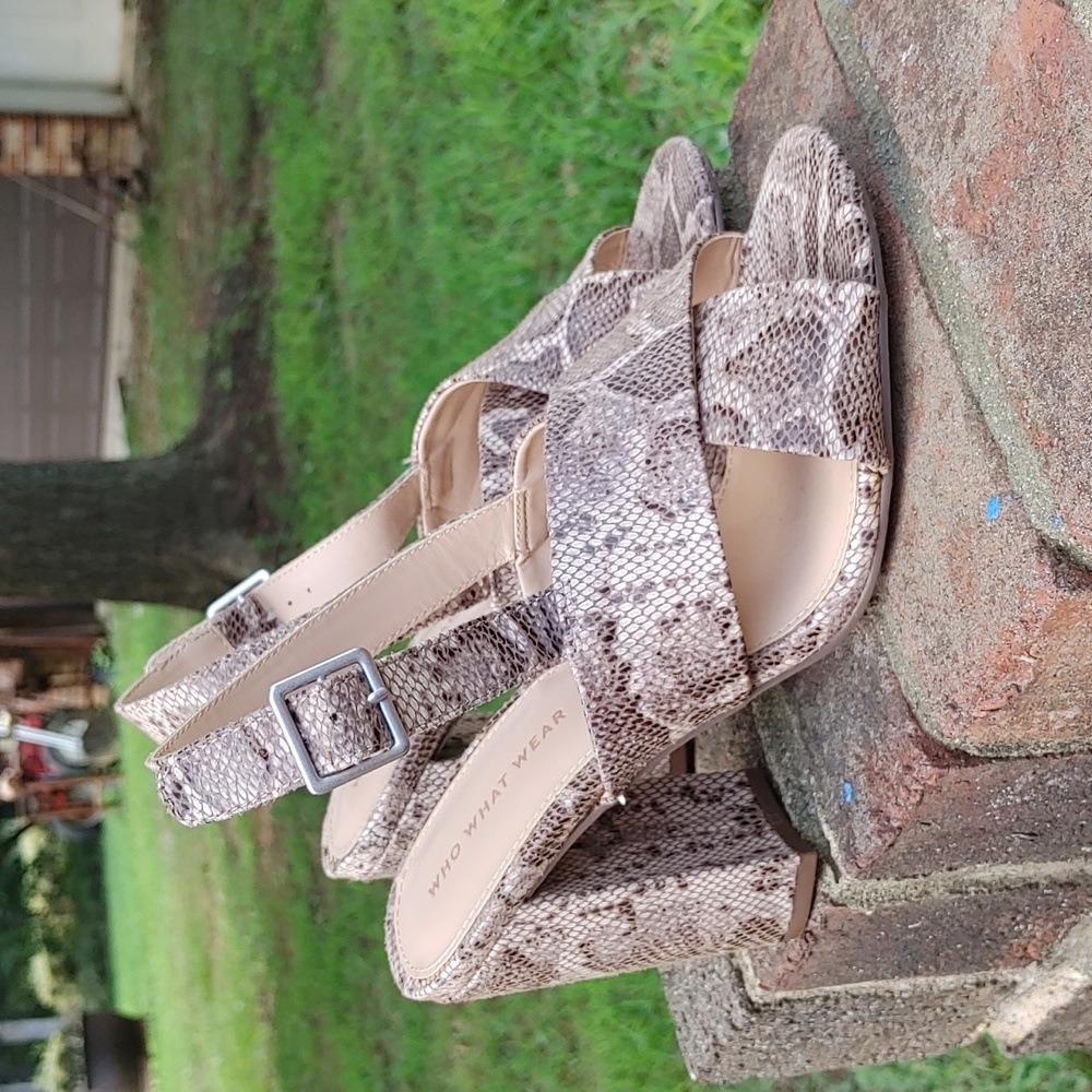 Who What Wear Sandal Size 7.5